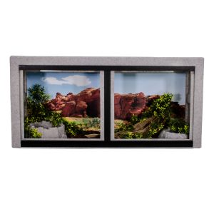 Vision Cage Model 415 - Classic Gray - Landscaped