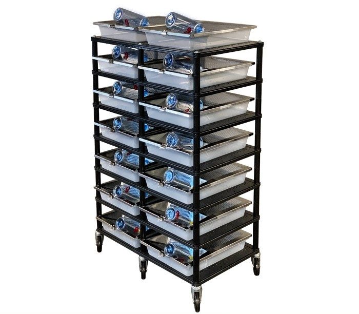 Vision Products 7 Level V-35S Mouse Lid Breeding Rack