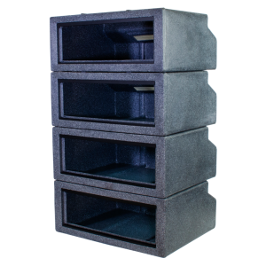 A stack of Vision cages model 221