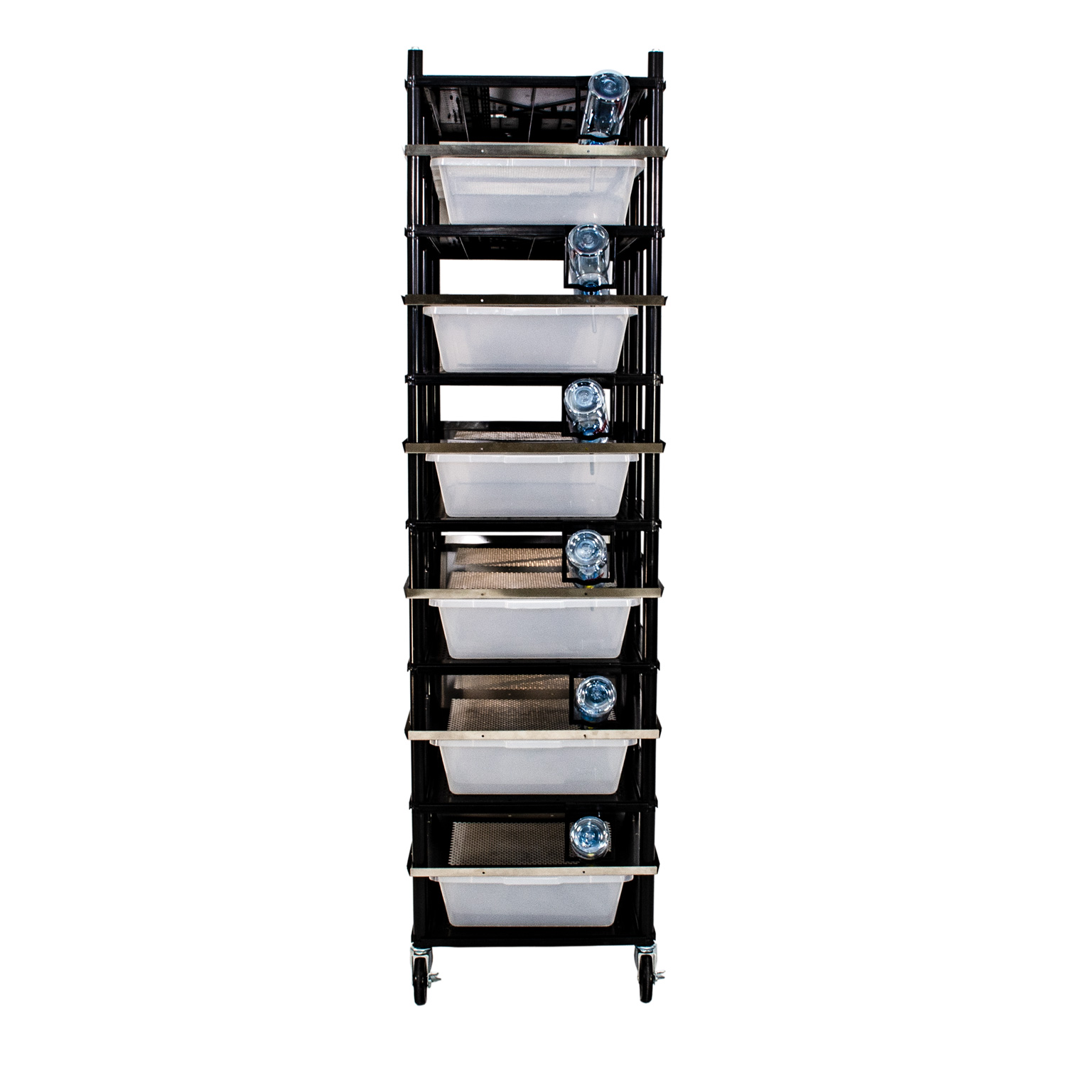 Vision Products 6 level rodent breeding rack for V-70 tubs - front