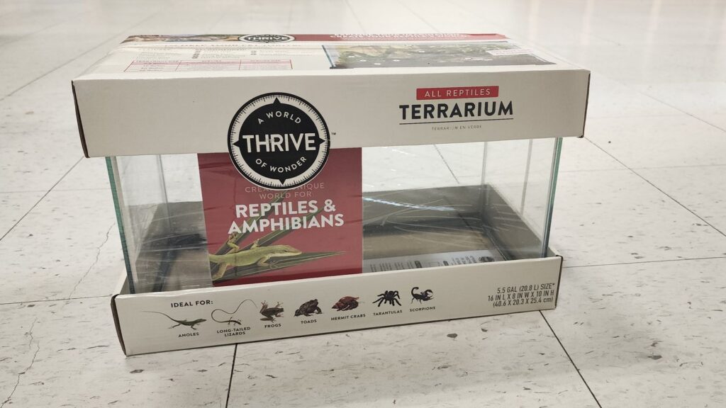 acrylic reptile enclosure