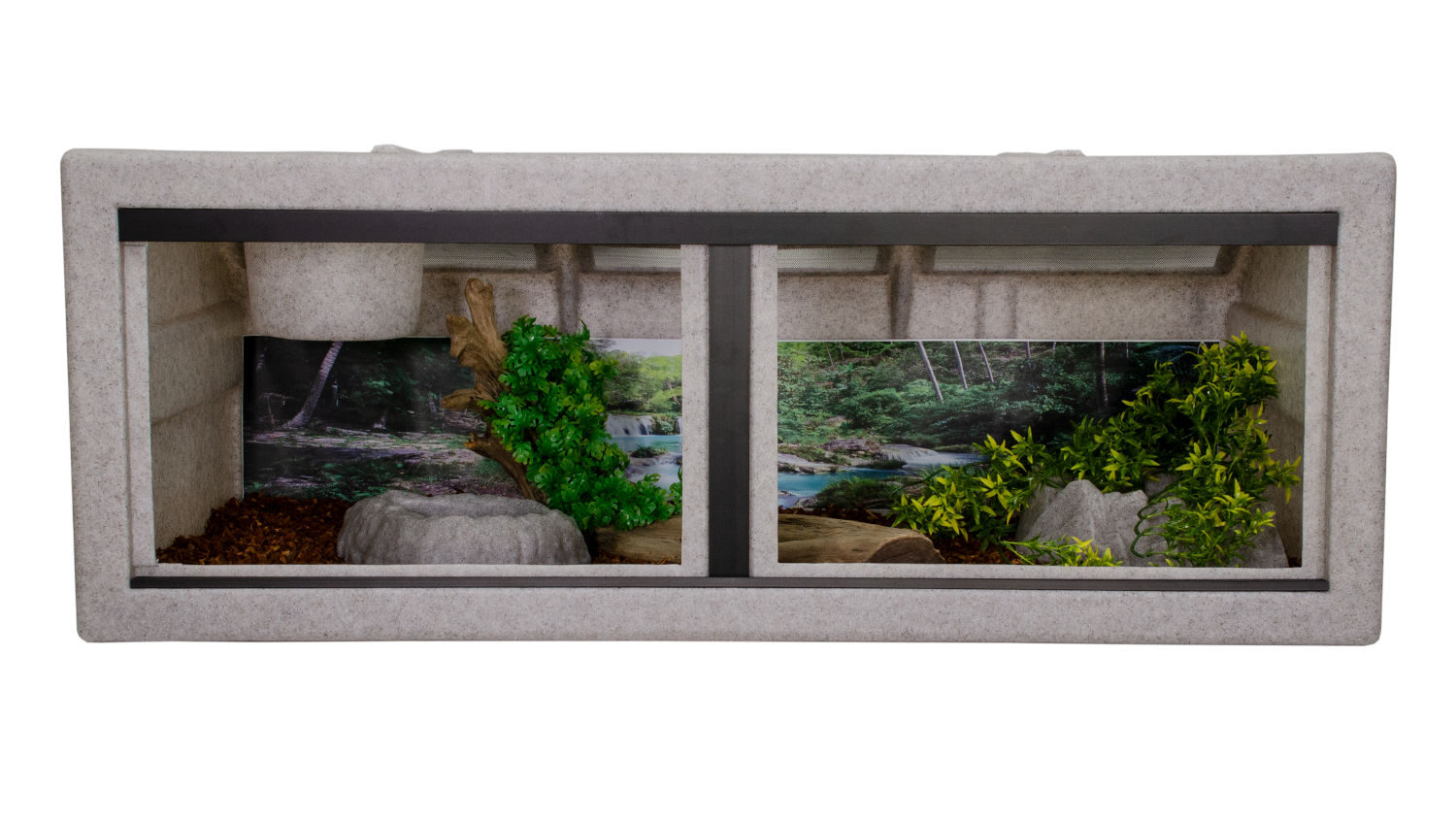 Vision Cage Model 422 - Classic Gray - Landscaped