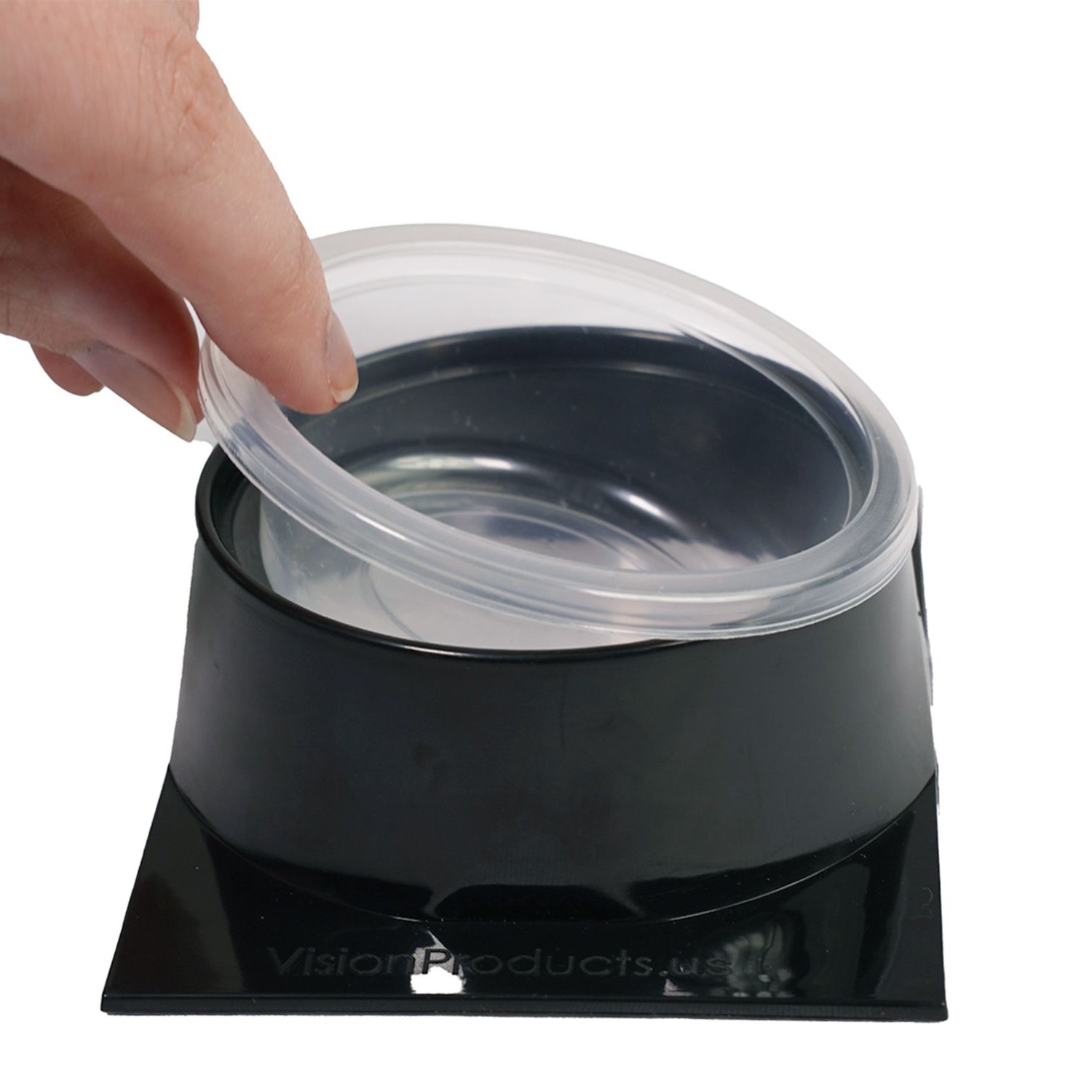 V-15 Dish Holder with V-15 Semi Disposable Dish (dish and dish holder sold separately)