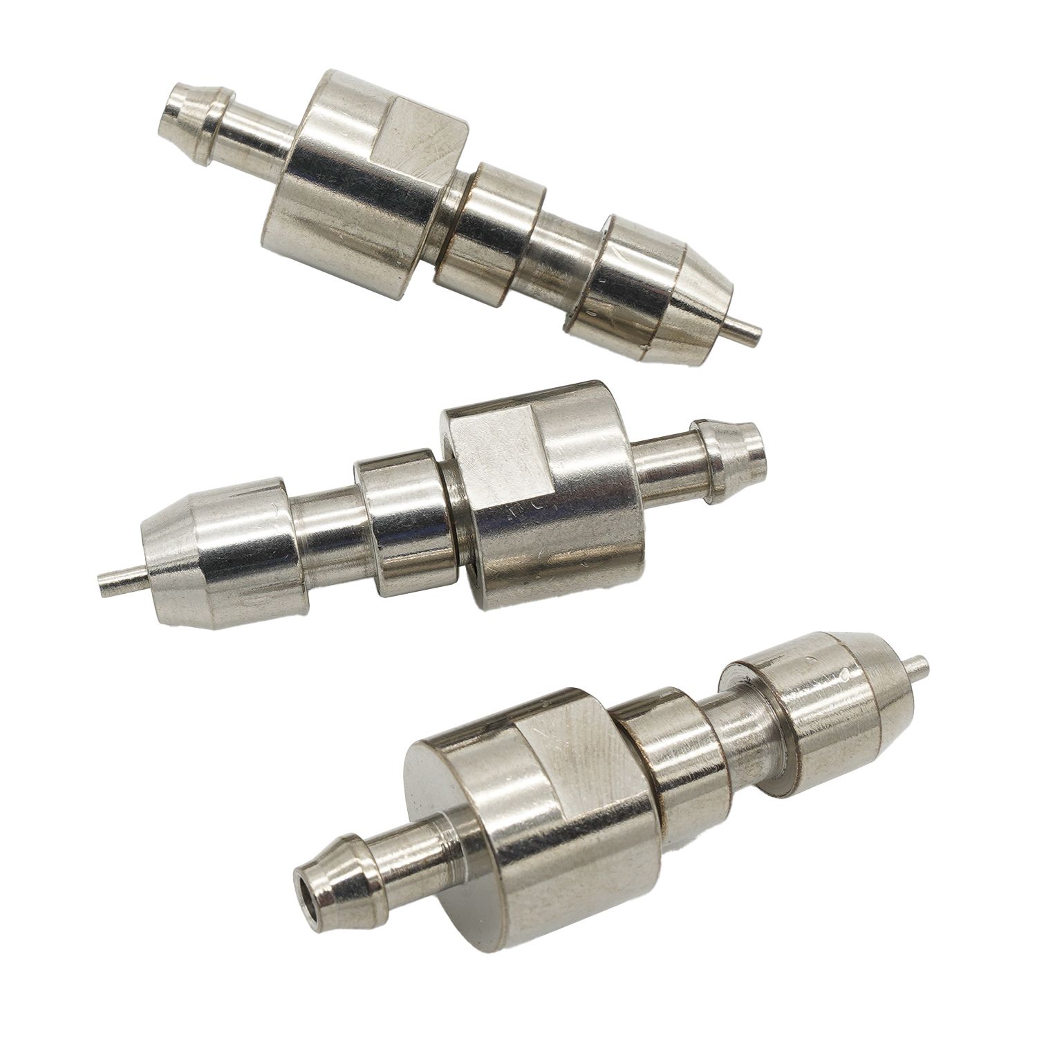 Barbed Stainless Steel Rodent Drinking Valve for 3/16" Flexible Tubing