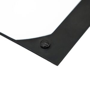 Close up of Rubber Grip Pads applied to the bottom of a water dish.