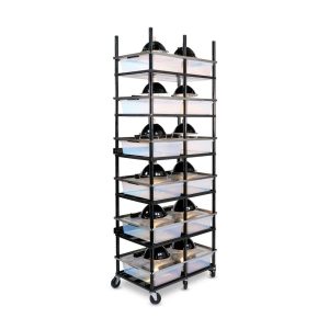Vision Slotted Stainless Steel Reptile Versa-Rack - High Profile Lighting - 6 Levels