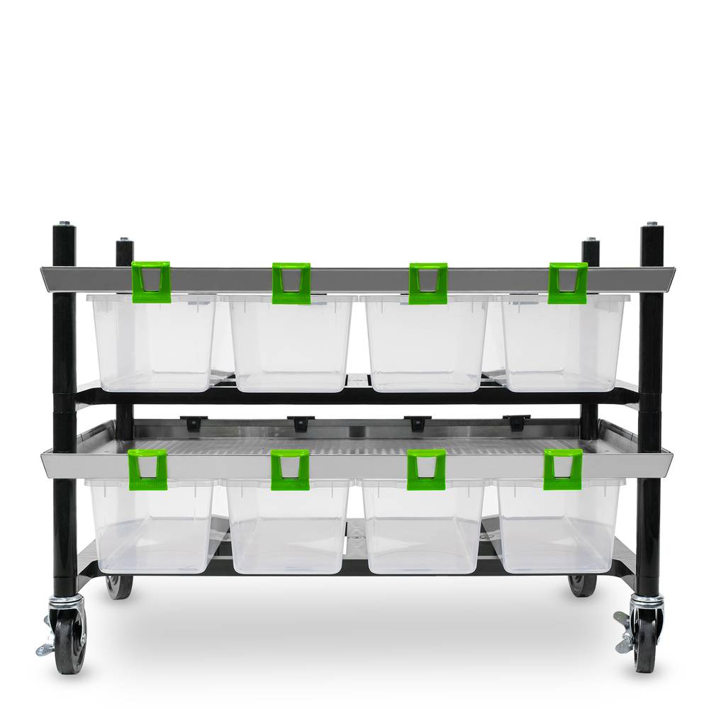 Vision Rodent Versa Rack Double Wide V-20 1 Sections Front View