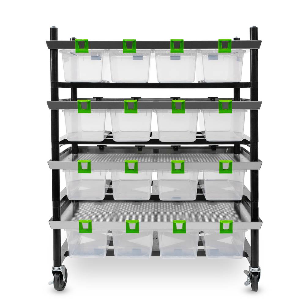 Vision Rodent Versa Rack Double Wide V-20 2 Sections Front View