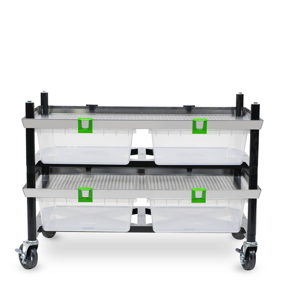 Vision Rodent Versa Rack Double Wide V-35 1 Sections Front View