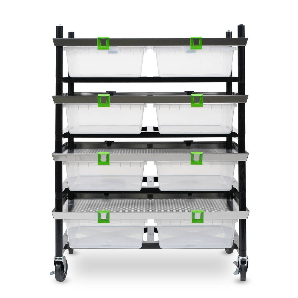 Vision Rodent Versa Rack Double Wide V-35 2 Sections Front View