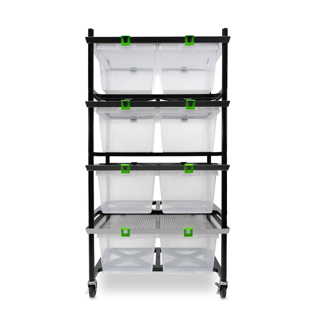 Vision Rodent Versa Rack Double Wide V-35-2X 2 Sections Front View
