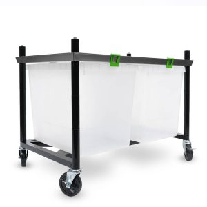 Vision Rodent Versa Rack Double Wide V-35-3X 1 Sections Angle View