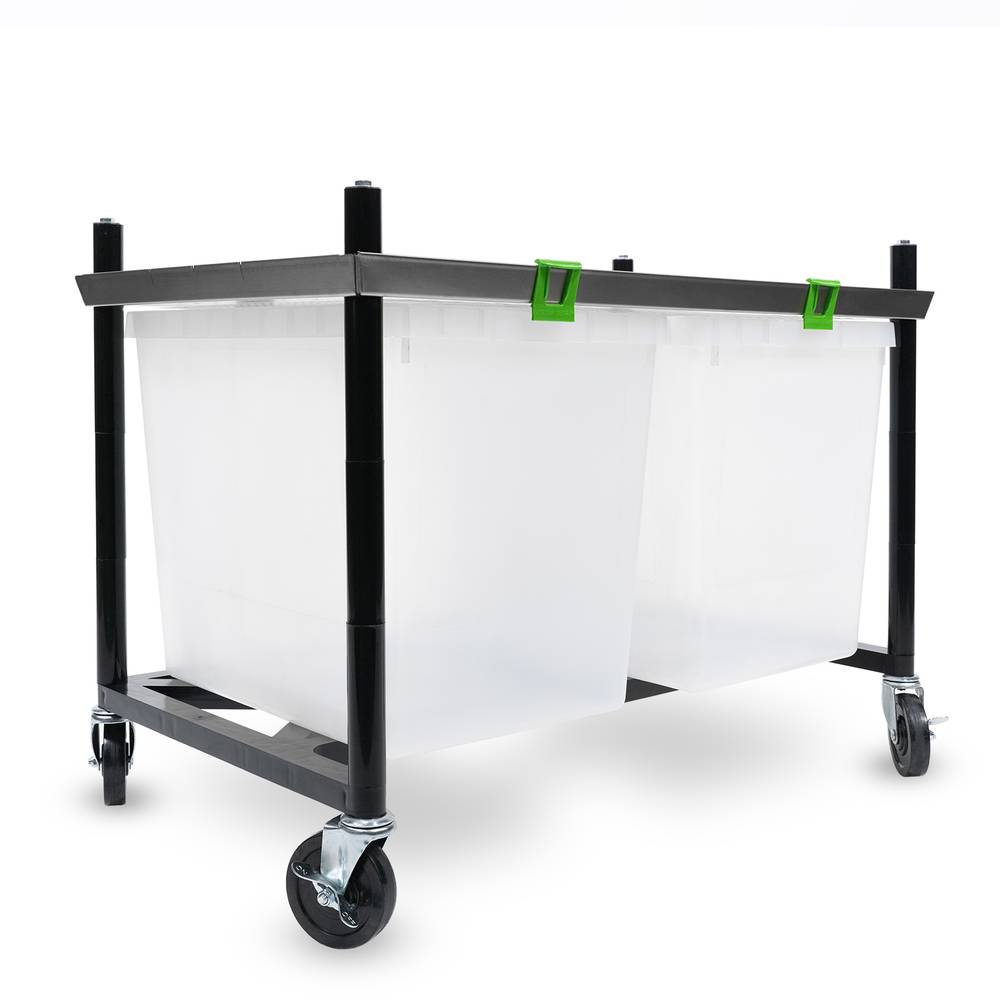 Vision Rodent Versa Rack Double Wide V-35-3X 1 Sections Angle View
