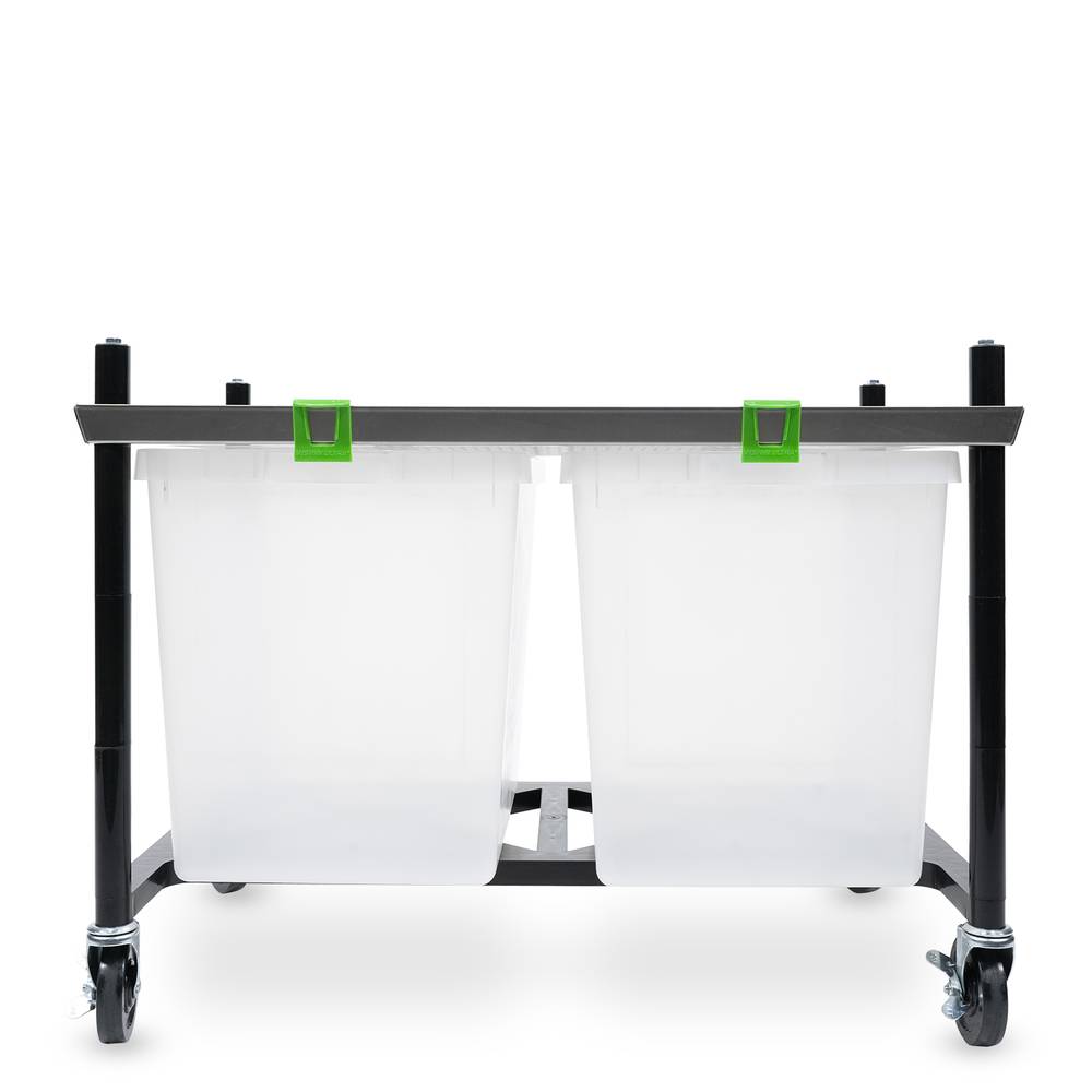 Vision Rodent Versa Rack Double Wide V-35-3X 2 Sections Front View