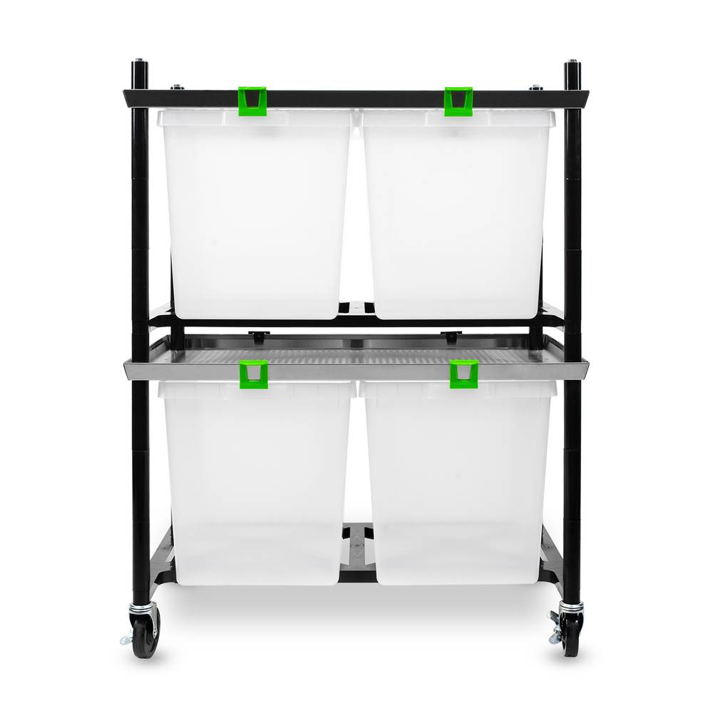 Vision Rodent Versa Rack Double Wide V-35-3X 2 Sections Front View