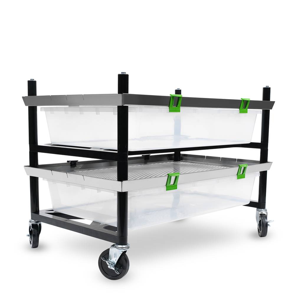 Vision Rodent Versa Rack Double Wide V-75 1 Sections Angle View