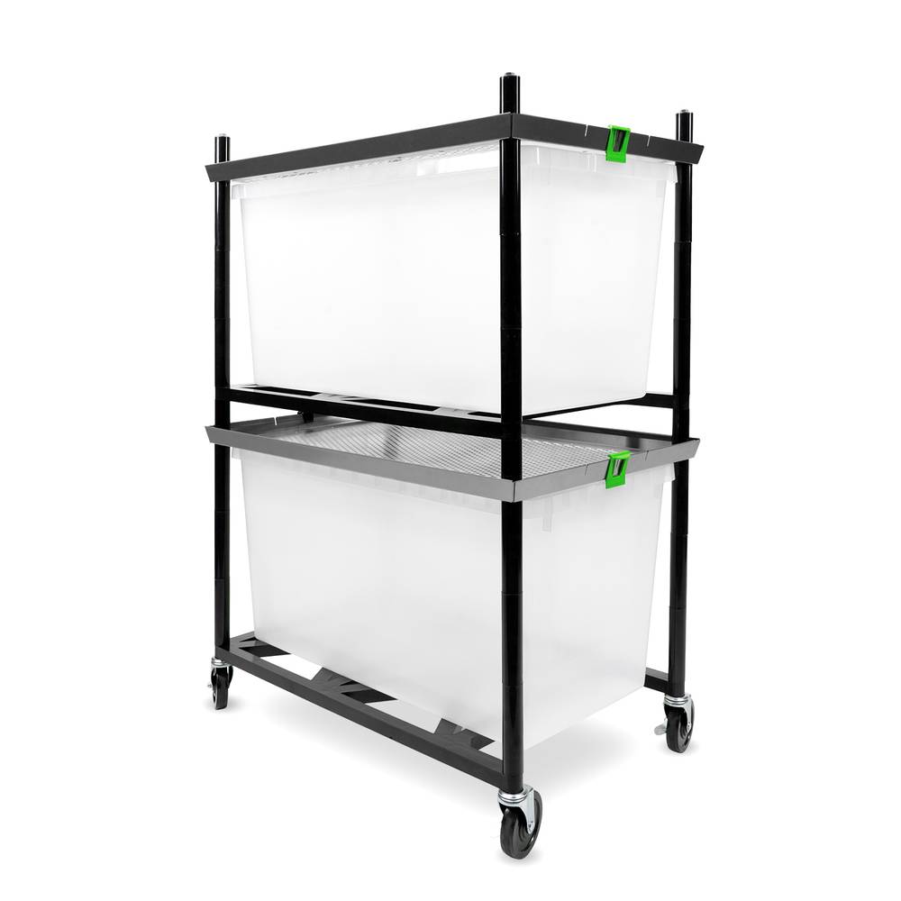 Rodent Versa Rack Side Access V-70-3X 2 Sections Angle View